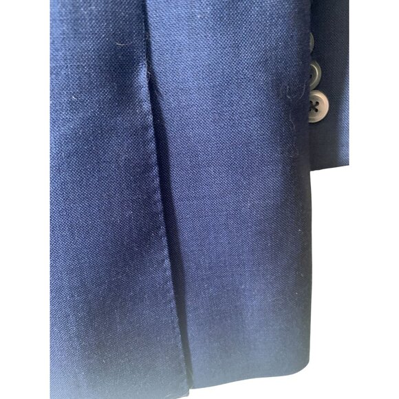 Tiglio Luxe Mens Navy Blazer size 42 - Picture 6 of 10